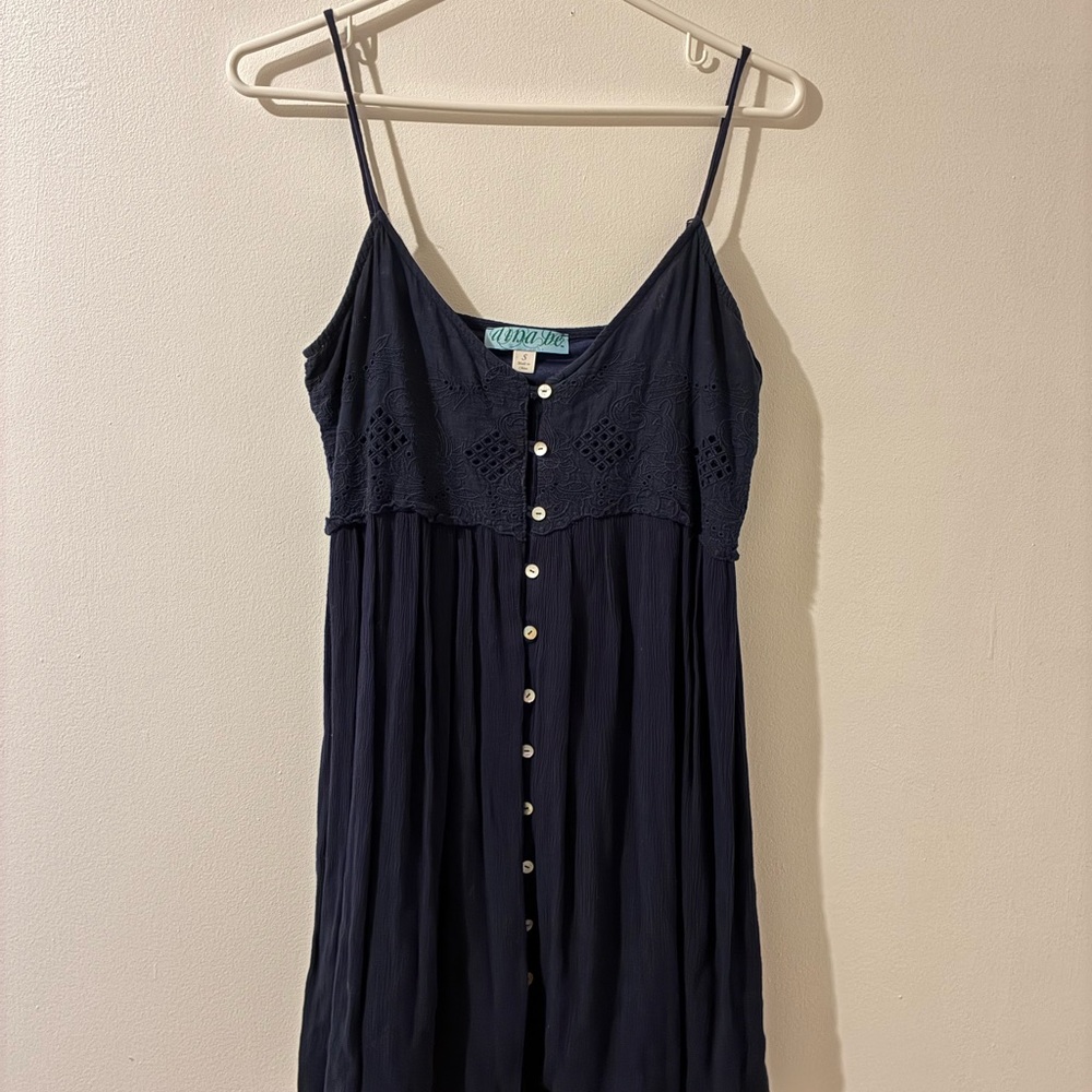 Dina Be Navy Mini Dress